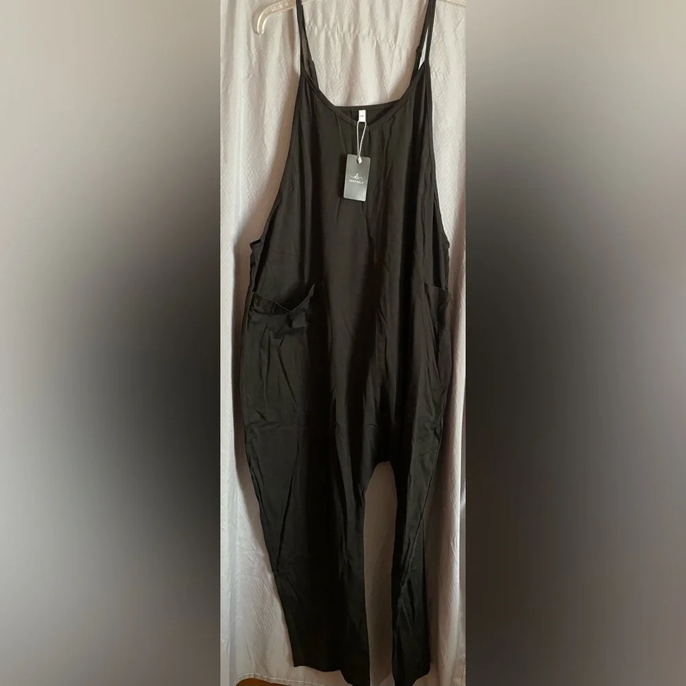 Black Women's Jumpsuit - Picture 1 of 6